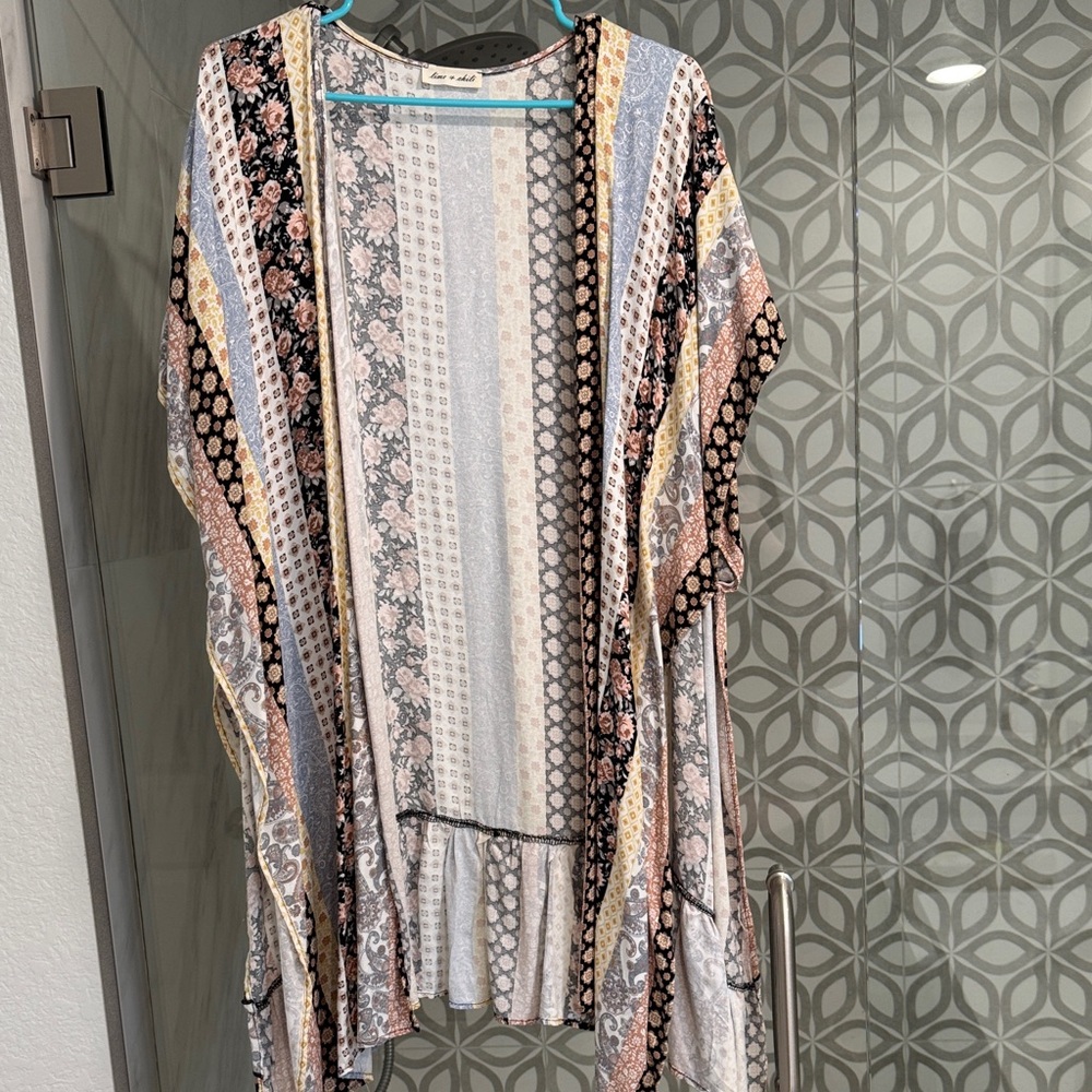 Floral Patchwork Women's Cardigan